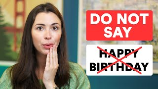 Different ways to wish “Happy Birthdayquot  Use these alternatives to sound like a native [upl. by Soloma]