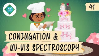 Conjugation amp UVVis Spectroscopy Crash Course Organic Chemistry 41 [upl. by Nabal]