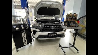 Toyota Corolla Cross Hybrid 2023 Engine Flush [upl. by Garbe]