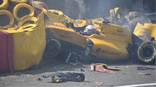 F1 Belgian GP All Crashes 20072023 [upl. by Mallin]