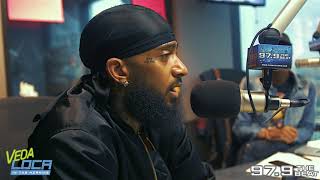 Nipsey Hussle Talks About What His Real Name Ermias Asghedom Means STEM Programs amp More [upl. by Aivan]