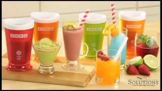 How to use the Zoku Shake amp Slushy Maker  Solutionscom [upl. by Annonyw]