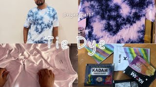 Kadam Dyes Pakka Rang Indigo colour Tie Dye [upl. by Deland]