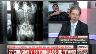 C5N  SOCIEDAD FORT 27 CIRUGIAS Y 16 TORNILLOS DE TITANIO PARTE 1 [upl. by Jeanelle165]