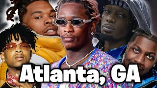 How Atlanta Became The CENTER For Rap… [upl. by Naillik]