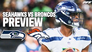 Broncos vs Seahawks Week 1 Preview  PFF [upl. by Maud]