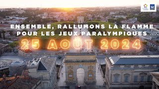 Flamme paralympique 2024 [upl. by Atlante]