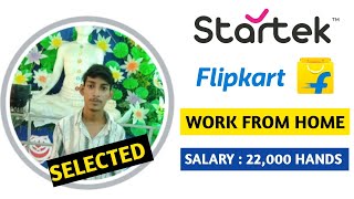 How to Crack the Interview of Flipkart in Startek Company  Work From Home  Remote Jobs Profile [upl. by Nitniuq]