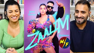 ZAALIM Official Music Video  Badshah Nora Fatehi  Payal Dev  Abderafia El Abdiou  REACTION [upl. by Samaj]