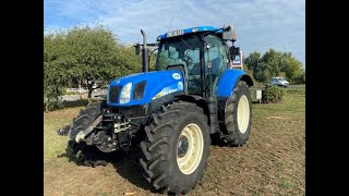 New Holland T6080  elkelt [upl. by Ainniz]