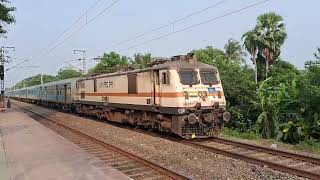 Slow Train Passing Abada St SE Section  train indianrailways youtube trending viralvideo [upl. by Peadar429]