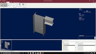 Ram connection Designing shear connection between beam amp column 2 [upl. by Licastro46]