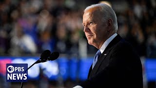 WATCH Biden’s full speech at 2024 Democratic National Convention  2024 DNC Night 1 [upl. by Lewls]