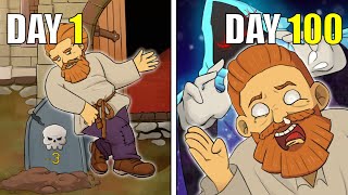 I Played 100 Days of Graveyard Keeper [upl. by Allertse485]