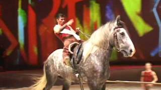 Cavalia a Dazzling Display of Horse Power and Beauty [upl. by Yenttihw]