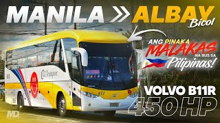 Pinaka MALAKAS na bus sa Pilipinas  MANILA to ALBAY Bicol [upl. by Belda866]