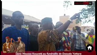 DJELY MOUSSA KOUYATE AU FUNÉRAILLE DE DAOUDA YATTARA 2024 [upl. by Nosyk]