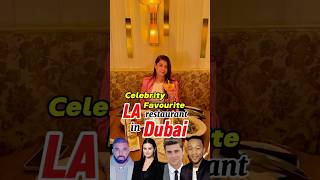 Celebritys Favourite restaurant 🫣😱😍 dubai losangeles drake selenagomez zacefron johnlegend [upl. by Dibri]