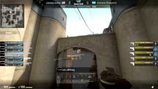 compLexity vs Astana Dragons Dreamhack Winter 2013 game 2 dust2 [upl. by Forbes]