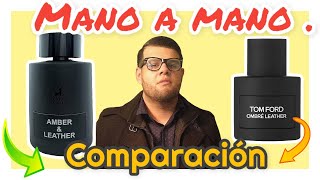 Tom Ford Ombré Leather Y Amber amp Leather  MANO A MANO Comparación CLON [upl. by Aleciram601]