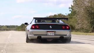 Ferrari F355 with Capristo Airstrip run [upl. by Nauqal666]