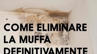 COME ELIMINARE LA MUFFA UMIDITACONDENSA UMIDITA DI RISALITA CHIAMA 340415527 ti aiuterò [upl. by Thetos]