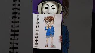 Detective conan challenge detectiveconan animedrawing art short viralshort [upl. by Alanna]