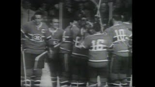 1969 Playoffs Backstrom Scores OT Winner vs Bruins [upl. by Aved440]