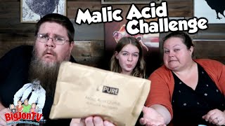 Malic Acid Challenge  Monday Funday [upl. by Eener]