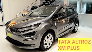 2024 TATA ALTROZ XM PLUS WALKAROUND WITH SERVICE amp WARRANTY DETAILS VEDIO ❣️tata altroz ytviral [upl. by Ecirad]