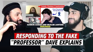 Direct Challenge To quotProfessorquot Dave Explains On YouTube Ft SubboorAhmadAbbasi  Muhammed Ali [upl. by Orvah]