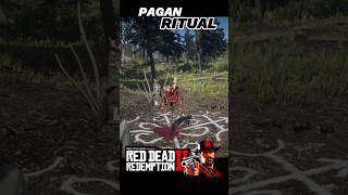 PAGAN RITUAL 𓋹⛤ Red Dead Redemption 2 rdr2 rdr2gameplay rdr2secret gaming viralvideo [upl. by Eded]