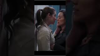 Jules and Mika Kiss  Greys Anatomy 21 [upl. by Brandie]