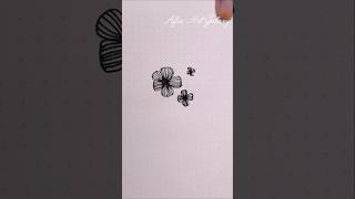 Easy flower drawing idea art drawing shortvideo [upl. by Reg]