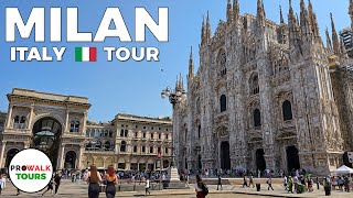 Milan 🇮🇹 Walking Tour  4K60fps with Captions  Prowalk Tours Italy [upl. by Derek]