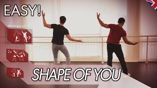 Shape of You  EASY Choreography [upl. by Yannodrahc685]