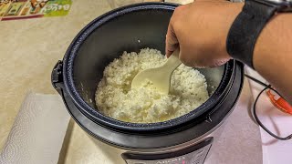 How to COOK Rice in Rice Cooker under 2 Minutes [upl. by Ellives743]