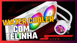 WATER COOLER Superframe Isengard Magic 360mm Unboxing Instalação [upl. by Ahsina242]