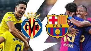 VILLARREAL VS BARCELONA LA LIGA 202425  MATCH PREVIEW [upl. by Angrist]