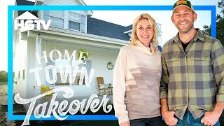 A Cozy New Horse Ranch  Home Town Takeover  HGTV [upl. by Jasun581]