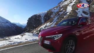 Alfa Romeo Stelvio – Road test drive by SAT TV Show [upl. by Eelesor]