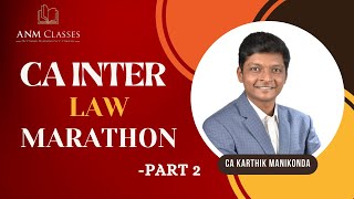 CA Inter  Corporate Law Marathon  May 2024  Part 2 [upl. by Skantze]