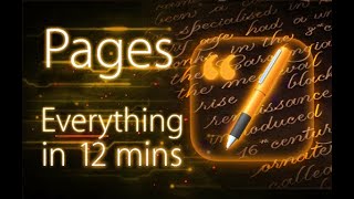 Pages  Tutorial for Beginners in 12 MINUTES  COMPLETE Guide [upl. by Nahtanohj]