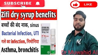 Cefixime oral suspension ip zifi syrup 50 mg Mahacef syrup [upl. by Jaan]