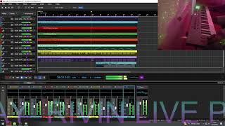 DVS SAX WITH M42 LEAD SYNTH USING MIXCRAFT 10 PRO STUDIO [upl. by Dlaniger]