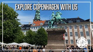 Copenhagen Port to City Centre  Walk to Tivoli Gardens  Denmark [upl. by Smiga]