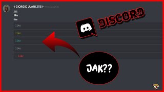 Czcionka Discord jak [upl. by Angil]