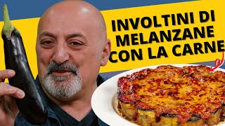 Involtini di melanzane con la carne [upl. by Eissat]