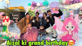 Aizal ki grand birthday mai ham sab YouTubers se mile😍  birthday chor kar jana parha Karachi😞 [upl. by Parlin928]