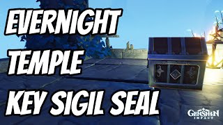 Evernight Temple Key Sigil Seal  Genshin Impact [upl. by Ttirb]